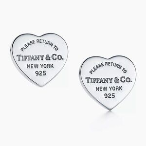 COPY - Tiffany & Co. Silver Heart Studs